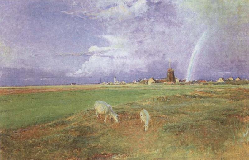 Viggo Johansen Near Skagen after a Strom china oil painting image